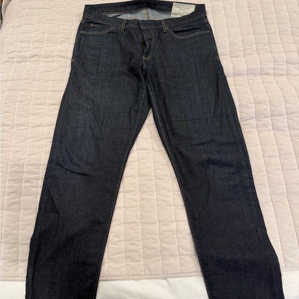rag & bone Men's Deep Indigo Fit 3 Jeans